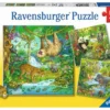 In Het Oerwoud – Ravensburger – 3 X 49 Stukjes -Peuter Plezier Verkoopwinkel in het oerwoud puzzel ravensburger