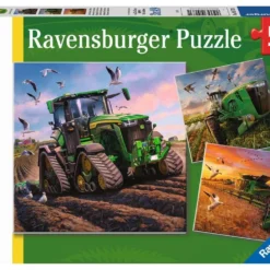 John Deere In Actie – Ravensburger – 3 X 49 Stukjes