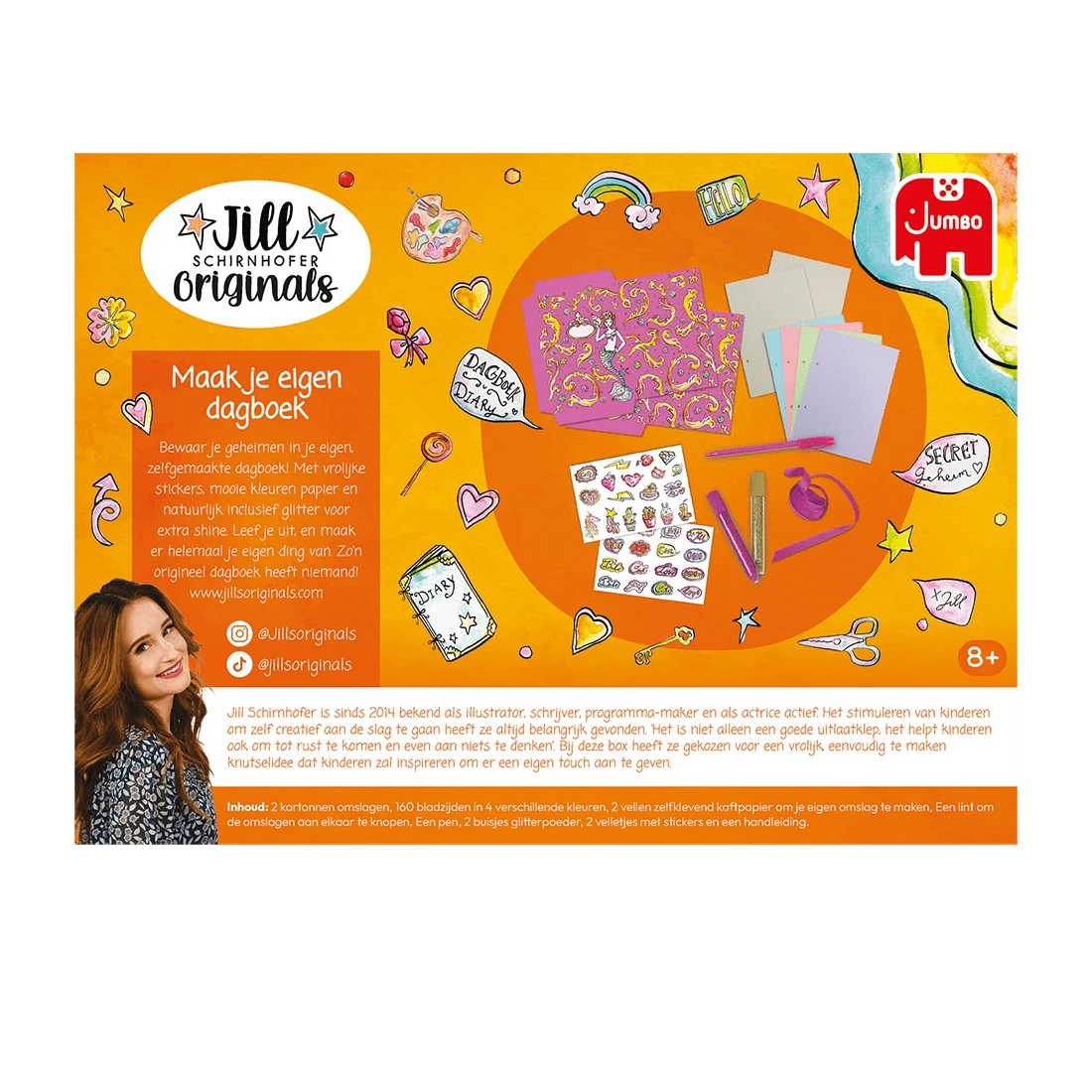 Jumbo 19912 Maak Je Eigen Dagboek Jill Schirnhofer 4 Jumbo 19912 Maak Je Eigen Dagboek Jill Schirnhofer - Afbeelding 2