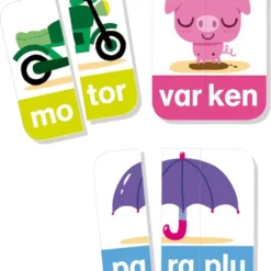 Jumbo 19569 Ik Leer Lettergrepen -Peuter Plezier Verkoopwinkel jumbo 19549 ik leer lettergrepen educatief spel 1