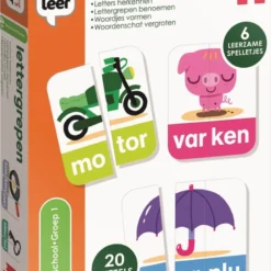 Jumbo 19569 Ik Leer Lettergrepen -Peuter Plezier Verkoopwinkel jumbo 19549 ik leer lettergrepen educatief spel