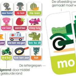 Jumbo 19569 Ik Leer Lettergrepen -Peuter Plezier Verkoopwinkel jumbo 19549 ik leer lettergrepen educatief spel 4