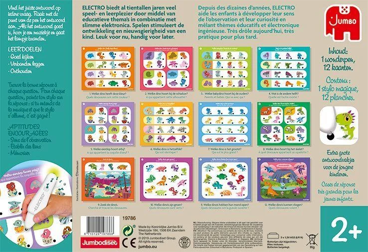Jumbo 19786 Electro Wonderpen Ontdek De Dino’s 5 Jumbo 19786 Electro Wonderpen Ontdek De Dino’s - Image 3