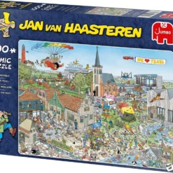 Jumbo 20036 Legpuzzel Rondje Texel Jan-van-Haasteren -Peuter Plezier Verkoopwinkel jumbo 20036 legpuzzel jan van haasteren rondje texel 1000 stukjes 2 1