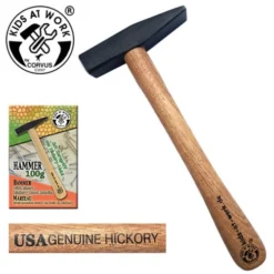 Kids At Work Kinderhamer Bankhamer 100 Gr Kindergereedschap -Peuter Plezier Verkoopwinkel kids at work hamer bankhamer 100 gram hickory steel kindergereedschap 1 1