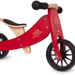 Tiny Tot Cherry Red Loopfiets 2 – In – 1 Kinderfeets – Loopfiets Rood 7 Tiny Tot Cherry Red Loopfiets 2 – In – 1 Kinderfeets – Loopfiets Rood -Peuter Plezier Verkoopwinkel kinderfeets houten loopfiets driewieler tiny tot cherry red 1