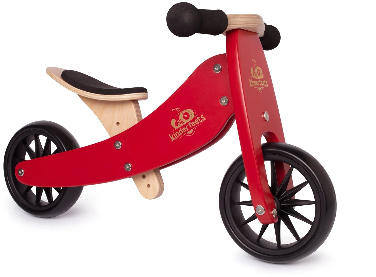 Tiny Tot Cherry Red Loopfiets 2 – In – 1 Kinderfeets – Loopfiets Rood 4 Tiny Tot Cherry Red Loopfiets 2 – In – 1 Kinderfeets – Loopfiets Rood - Image 2