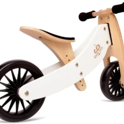Kinderfeets Tiny-Tot-Plus White Loopfiets 10 Kinderfeets Tiny-Tot-Plus White Loopfiets -Peuter Plezier Verkoopwinkel kinderfeets houten loopfiets driewieler tiny tot plus white 1