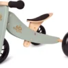 Tiny Tot Sage Loopfiets 2-in-1 Kinderfeets 1 Tiny Tot Sage Loopfiets 2-in-1 Kinderfeets -Peuter Plezier Verkoopwinkel kinderfeets houten loopfiets driewieler tiny tot silver sage 4