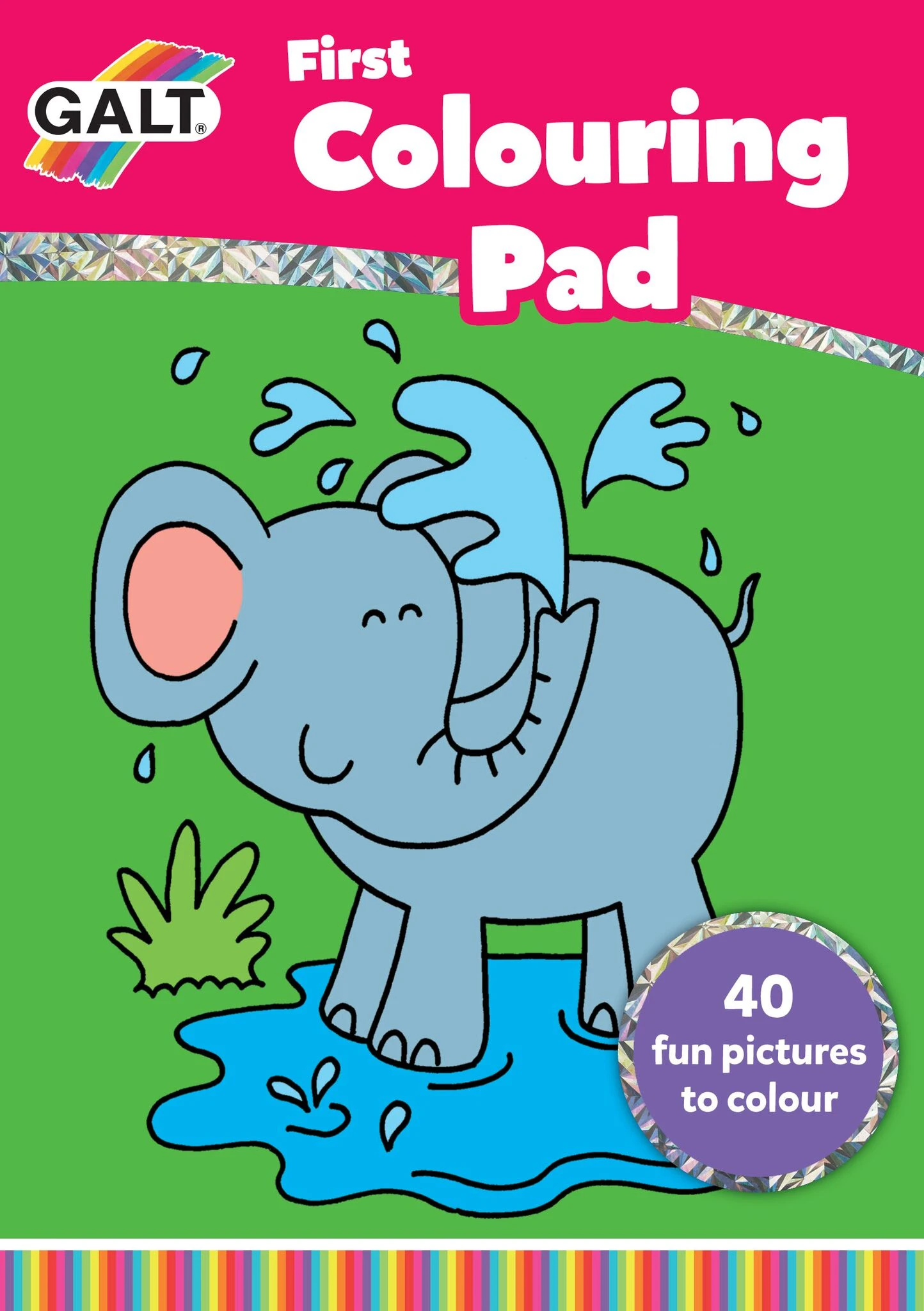 Kleurblok First Colouring Pad 3 Kleurblok First Colouring Pad