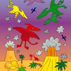 Galt Water Magic Dinosaurs Kleuren Met Water Knutselset -Peuter Plezier Verkoopwinkel kleuren met water dinosaurus water magic dinosaurs 4