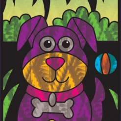 Fab Foil Art Knutselpakket -Peuter Plezier Verkoopwinkel knutselpakket fab foil art 2 1