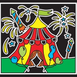 Knutselset Fluwelen Schilderijtjes – Travel Velvet Pictures -Peuter Plezier Verkoopwinkel knutselsel fluwelen schilderijtjes travel velvet pictures 1 1