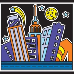 Knutselset Fluwelen Schilderijtjes – Travel Velvet Pictures -Peuter Plezier Verkoopwinkel knutselsel fluwelen schilderijtjes travel velvet pictures 2