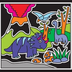 Knutselset Fluwelen Schilderijtjes – Travel Velvet Pictures -Peuter Plezier Verkoopwinkel knutselsel fluwelen schilderijtjes travel velvet pictures 3