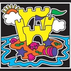 Knutselset Fluwelen Schilderijtjes – Travel Velvet Pictures -Peuter Plezier Verkoopwinkel knutselsel fluwelen schilderijtjes travel velvet pictures 5