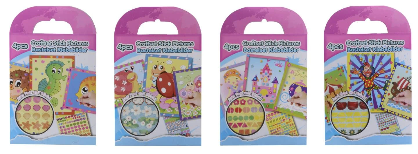 Knutselset Plakplaatjes 4 Knutselset Plakplaatjes - Image 2