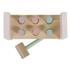 Little Dutch LD7025 Houten Hamerbank Rose -Peuter Plezier Verkoopwinkel little dutch 4424 hamerbank rose 1 1