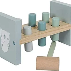 Little Dutch LD7026 Houten Hamerbank Blauw 7 Little Dutch LD7026 Houten Hamerbank Blauw -Peuter Plezier Verkoopwinkel little dutch 4425 hamerbank blauw 1