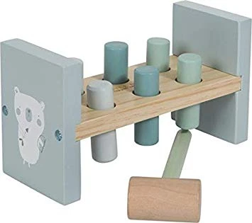 Little Dutch LD7026 Houten Hamerbank Blauw 4 Little Dutch LD7026 Houten Hamerbank Blauw - Image 2