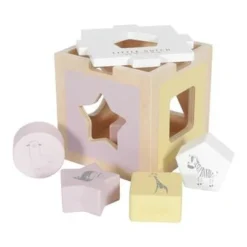 Little Dutch LD7022 VormenStoof Zoo Rose -Peuter Plezier Verkoopwinkel little dutch 4458 vormenstoof rose 1