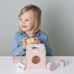 Little Dutch LD7022 VormenStoof Zoo Rose -Peuter Plezier Verkoopwinkel little dutch 4458 vormenstoof rose 3