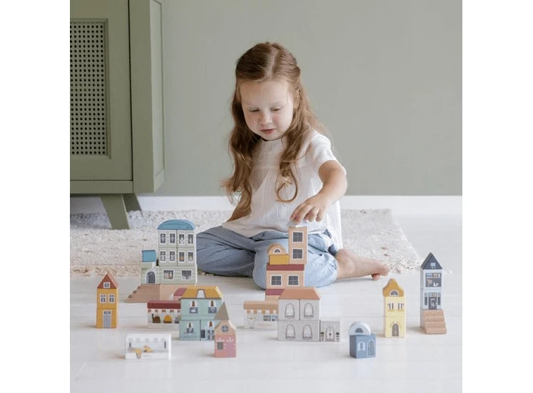 Little Dutch LD4493 Blokkenstad Uitbreiding Railway 5 Little Dutch LD4493 Blokkenstad Uitbreiding Railway - Image 3