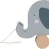 Little Dutch LD4450 Houten Trekdier Olifant -Peuter Plezier Verkoopwinkel little dutch houten trekdier olifant