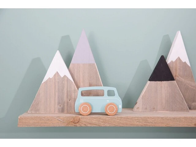 Little Dutch LD4378 Busje Groen Houten Speelgoed 7 Little Dutch LD4378 Busje Groen Houten Speelgoed - Image 5