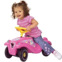 Big Bobby Car Girlie -Peuter Plezier Verkoopwinkel loopauto big bobby classic girlie roze meisje