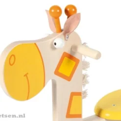 Loopfiets Giraffe 9 Loopfiets Giraffe -Peuter Plezier Verkoopwinkel loopfiets giraffe houten 4wielen scratch 1 1