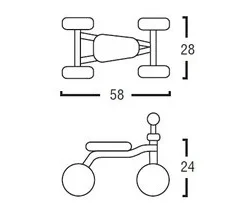 PUKY 3022 Wutsch Berry Loopfiets PUKY -Peuter Plezier Verkoopwinkel loopfiets puky 3022 wutsch lovelypink 2