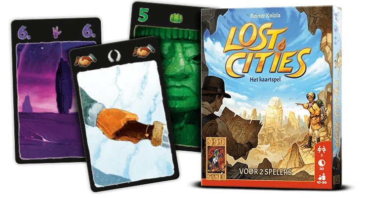 Lost Cities – Kaartspel 6 Lost Cities – Kaartspel - Afbeelding 4