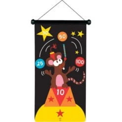 Scratch Spel DARTS CIRCUS Magnetisch -Peuter Plezier Verkoopwinkel magnetisch dartspel circus scratch 6182009 2