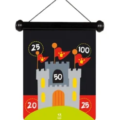 Scratch DARTS RIDDER Magnetisch Dartspel -Peuter Plezier Verkoopwinkel magnetisch dartspel ridder kasteel scratch 6182012 2