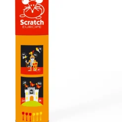 Scratch DARTS RIDDER Magnetisch Dartspel -Peuter Plezier Verkoopwinkel magnetisch dartspel ridder kasteel scratch 6182012 3
