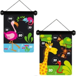 Scratch DARTS ZOO Magnetisch Dartspel -Peuter Plezier Verkoopwinkel magnetisch dartspel zoo scratch 6182014 1