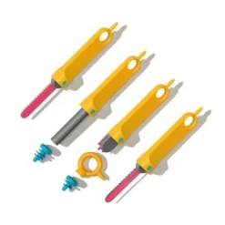 Makedo Discover 126 Gereedschapsset Voor Karton Kindergereedschap -Peuter Plezier Verkoopwinkel makedo explore 126 Tools set karton knutselset 300x300 1 1