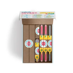 Makedo Invent 360 Gereedschapsset Voor Karton Kindergereedschap 15 Makedo Invent 360 Gereedschapsset Voor Karton Kindergereedschap -Peuter Plezier Verkoopwinkel makedo invent 360 karton knutselset schoolset