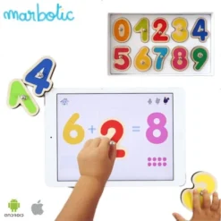 Marbotic Bundel Smart Letters & Numbers 9 Marbotic Bundel Smart Letters & Numbers -Peuter Plezier Verkoopwinkel marbotic smart numbers 2 1