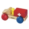 Houten Mini-Ambulance Fagus -Peuter Plezier Verkoopwinkel mini ambulance fagus 12 04