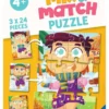 Kinder-Puzzel Mix & Match Bonte Kleren – Ravensburger -Peuter Plezier Verkoopwinkel mixmatch puzzle bonte kleren ravensburger