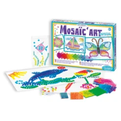 Mosaic Art Crystal – Knutselpakket Sentosphere -Peuter Plezier Verkoopwinkel mosaiek art crystal knutselpakket sentosphere 32950 1