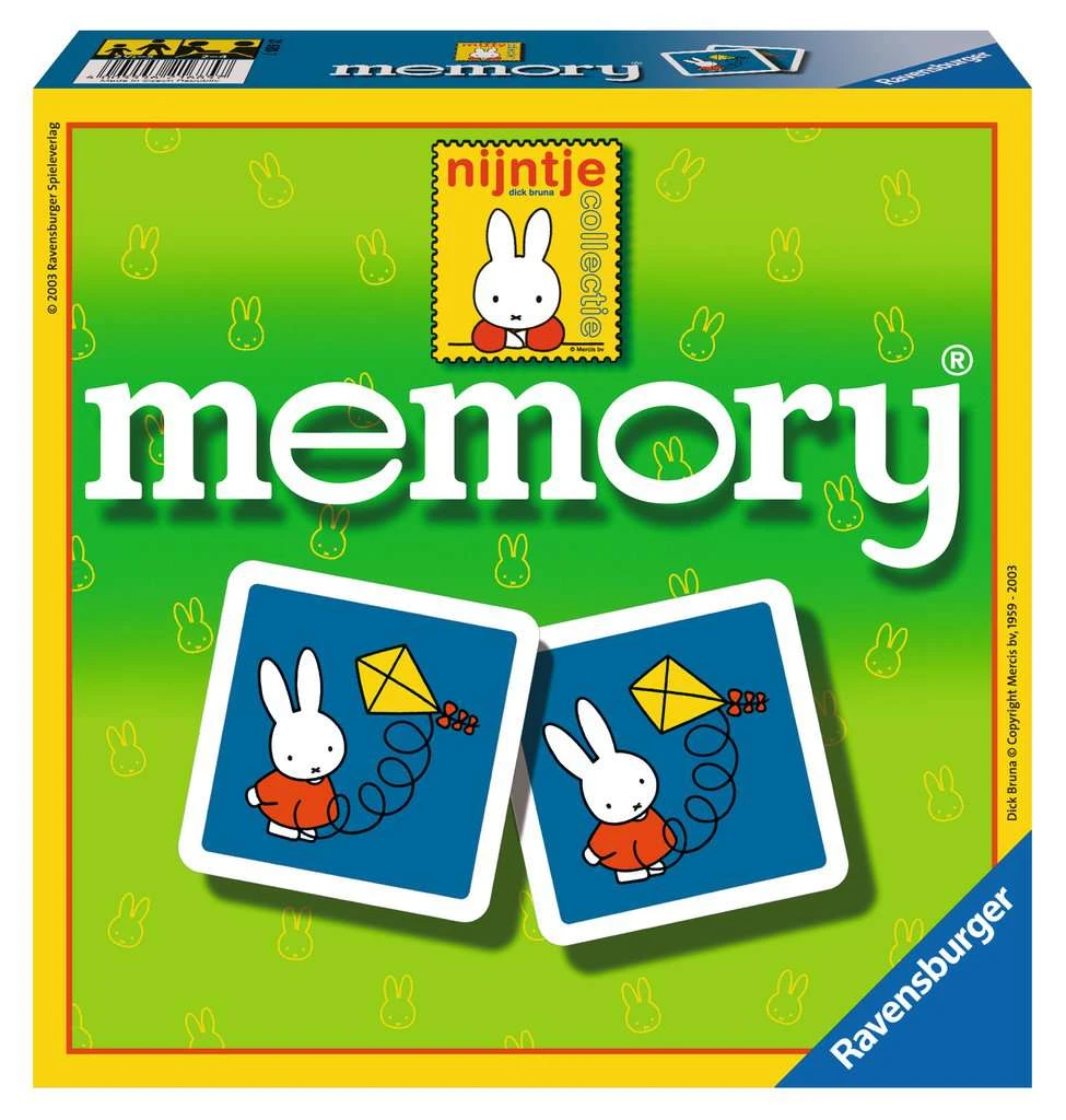 Nijntje Memory Kinderspel Ravensburger 216857 3 Nijntje Memory Kinderspel Ravensburger 216857