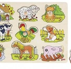 Noppenpuzzel Met Geluiden; Boerderij