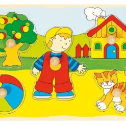 Noppenpuzzel Poes, Huis Enz.