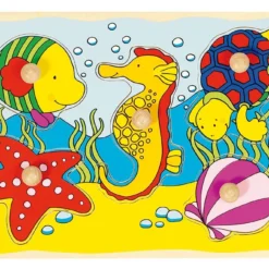 Noppenpuzzel Zeepaardje, Mossel, Enz.