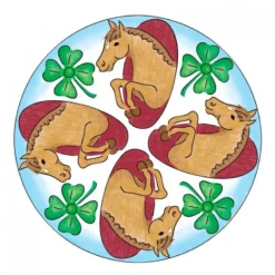 Original Mandala Designer Horses -Peuter Plezier Verkoopwinkel original mandala designer horses 4