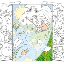 Overtrekken En Kleuren Tracing & Colouring Book -Peuter Plezier Verkoopwinkel overtrekken en kleuren tracing colouring book 1 1