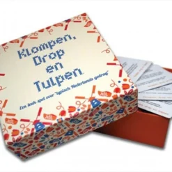 Klompen, Drop En Tulpen Partyspel -Peuter Plezier Verkoopwinkel partyspel koelkastpoezie klompen drop en tulpen 1